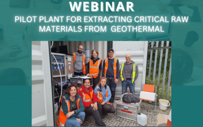 CRM-geothermal Webinar: Pilot Plant